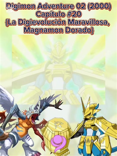Digimon Adventure 02 [2000] Capítulo 20 (La Digievolución Maravillosa, Magnamon Dorado) Parte 5 Dale like suscribete y dejen su comentario seguiré a los mejores comentarios #fyp #tiktok #foryoupage #viral #recuerdos