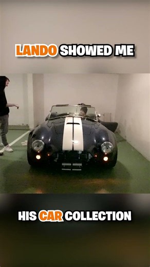 LANDO NORRIS' CAR COLLECTION IN MONACO! #angryginge13 #shorts #landonorris