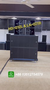 30K views · 901 reactions | HD-212L line array speaker: 2x1.4” (voice coil Φ 3“) + 4x6.5” + 2x12“ ,HI: 2*80W, MID: 4*170W, LOW: 2*500WHI: 16Ω, MID: 8Ω, LOW: 8Ω LA-221B subwoofer: 2x21”, 2400W@4Ω For prices, please contact us via WhatsApp https://wa.me/+8613512754579 . | GuangZhou Master Sound Equipment Co., Limited | Facebook