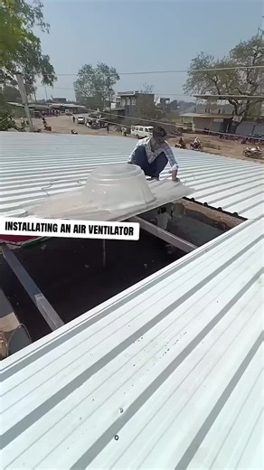installing an air ventilator