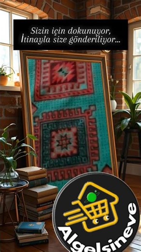 Üç mekik Makine Dokuması Kalın Kilim #kilim #evdekorasyonu
