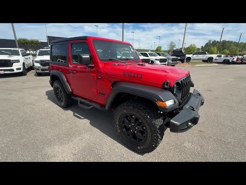 2023 Jeep Wrangler Willys Birmingham, Mountain Brook, Vestavia Hills, Homewood, Hoover AL