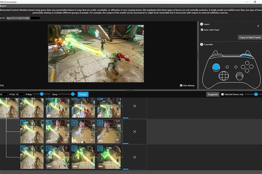 Microsoft's Muse is a Generative AI Video Game Model That Can Generate Gameplay in Real-Time