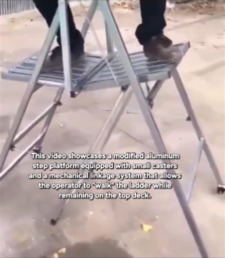 The "Walking" Ladder: Innovative Engineering or Safety Risk?