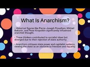 What Is Anarchism? - Socialism Explained