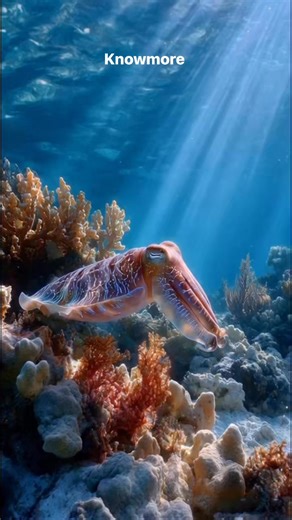 Did you know cuttlefish can change color to communicate? 🎨🌊 👉 follow know more for mind-blowing ocean facts 💬 comment “cuttlefish” if this amazed you 👍 like and share to spread the knowledge #fyp #reels #foryoupage #viral #reelsfyp #animals | Knowmore