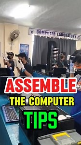 PC ASSEMBLY 🖥️ #ComputerSystemServicing #ITSkills #ITTraining #highlights #levelup #followersreels #BlessedToBeABlessing | Teachervince