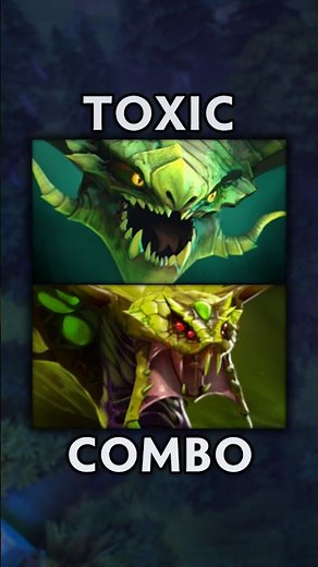 The Toxic Combo (Venomancer and Viper) Dota 2 #Dota2