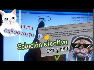 codigo error 0x80070570, 0x8007025D, 0x8007000d, 0x80070216 solución y explicación de por que sucede