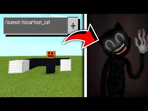 How to summon cartoon cat in minecraft