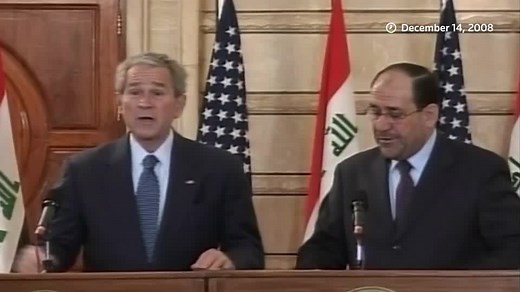 No regrets from the Iraqi who threw his shoes at Bush