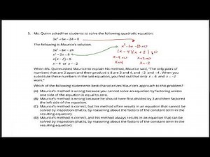 #5 practice Problem - Praxis 5165