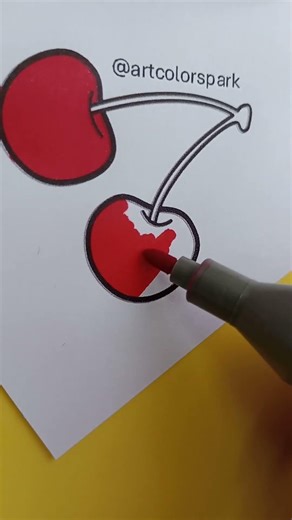 ❤️ #asmr #painting #shorts #coloring #satisfying #satisfyingvideo #oddlysatisfying