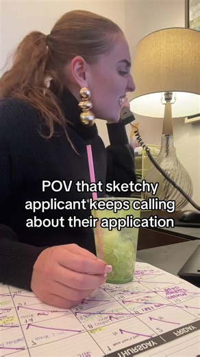 And it ain’t a good look if you just applied today & keep calling for an update #propertymanagement #propertymanagementproblems #leasinglife #leasingproblems #application