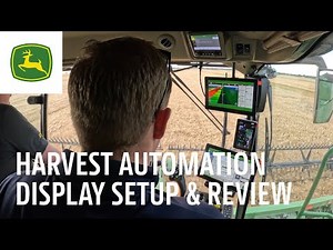 Harvest Automation In-Cab Display Setup & Review | John Deere