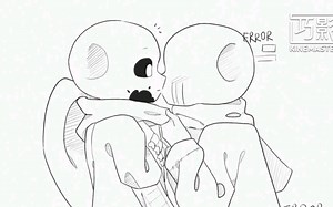 [传说之下漫配]哇~ink和error贴贴耶~