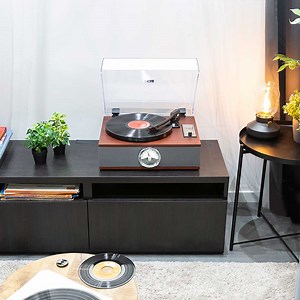 Fenton RP180 Record Player Vintage with CD Player, FM, Bluetooth