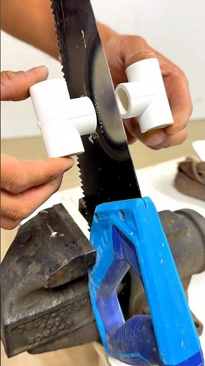 Melt And Join! PVC Pipe Demo Hack 😳 #lifehack #diy #woodworking #tools4life #pvc