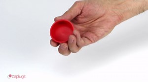 Caplugs T-4 T Series, Plastic Tapered Cap and Plug, Red LD-PE, Protective Closures, Dust & Moisture Seals, MIL Spec, SAE Fittings, EZ Remove, Cap OD 0.356" x Plug ID 0.485", Pack of 200 (99394270)