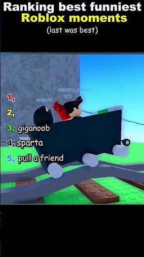 Ranking the Funniest Roblox Moments You Won’t Believe! 💀 #Shorts