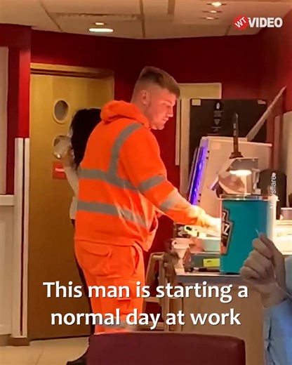 589K views · 10K reactions | This man is making a sandwich, but he won't be the one to eat it... Credit: Newsflare | WTVideo | Facebook