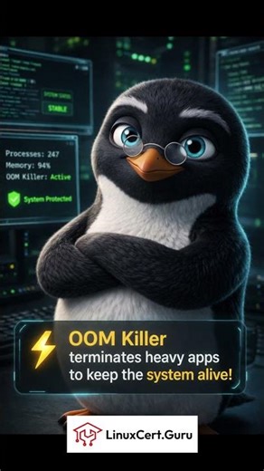 🤯 Linux Secret: OOM Killer Saves Your System!