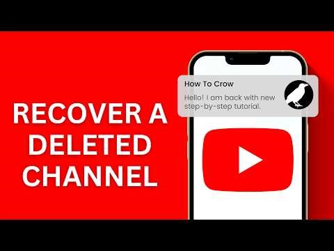 How to Recover a Deleted Youtube Channel