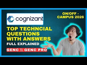 CTS GenC Questions 2026😲| SQL | HTML CSS & JS | Cognizant Technical Assessment 2026