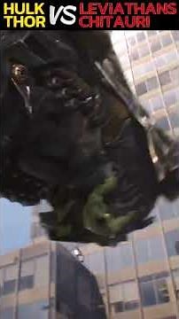 THOR n HULK vs CHITAURI n LEVIATHANS #avengers #thor #hulk #ironman #captainamerica #loki #superhero