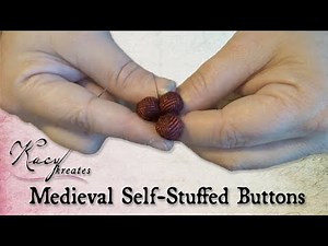 Medieval Cloth Buttons? But How?