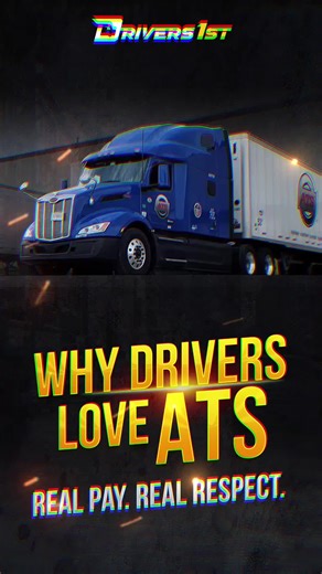 🚛 Real Drivers. Real Gratitude. Real Opportunities. We got a call from a driver just to say thank you, for helping him land an incredible opportunity with ATS (Anderson Trucking Service). He’s loving it, first-class equipment, top-tier pay, and communication that’s second to none. That’s what happens when you match with a carrier that truly values its drivers. Ready to see if you qualify? Apply for ATS Today! You're in good hands. 👉 https://drivers1st.com/carrier/ats/ 📞 Call now: 833-666-3048
