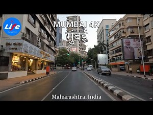 South Mumbai 4K Drive | Stunning Downtown Vibes in India UHD
