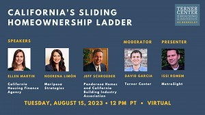 Past Webinar: California's Sliding Homeownership Ladder - Terner Center