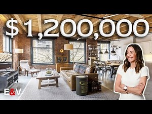 Inside This $1.2 Million Gastown Loft | LOFT TOUR