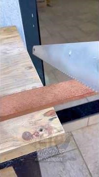 Esse apoio simples substitui a morsa na hora do corte #diybrasil #madeira #serragem #oficina