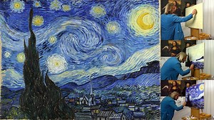 Painting Vincent van Gogh Starry Night