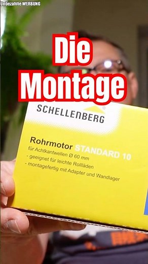 This is how the new tubular motor works - Schellenberg Unboxing #diy #installation