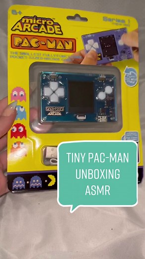 Unboxing Tiny Pac-Man from Micro Arcade Series