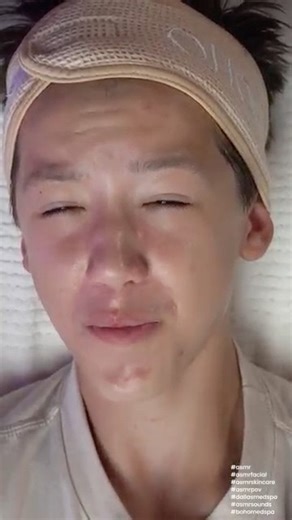 Halloween ASMR Facial with Roman