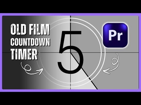 How to Create an Old Film Countdown Timer in Premiere Pro