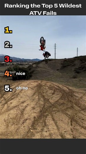 ranking the top 5 wildest ATV fails