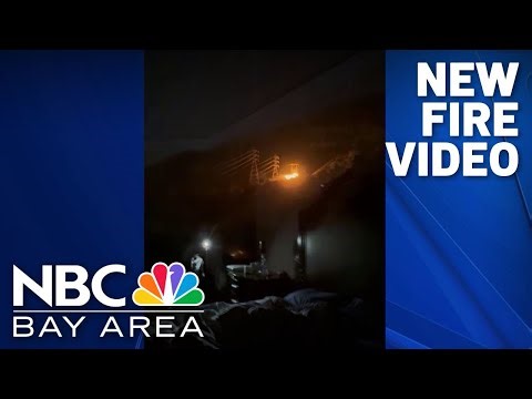 New video shows possible start to Eaton Fire