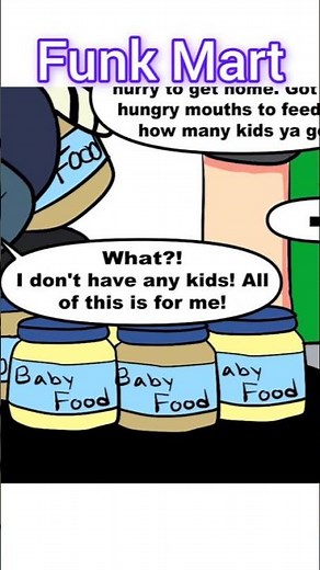 Funk Mart [FNF Comic📖] #fnf #fridaynightfunkin #shorts