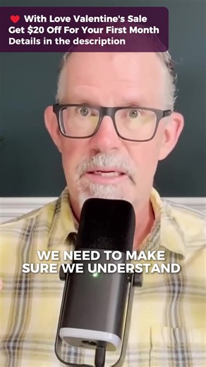 There are 3 main components to providing healthy support for a loved one who's struggling: 1. Empathic listening: Understand and listen before giving advice or trying to help. 2. Recognition that you may have limitations: You may not be fully equipped to help your loved one. 3. Boundaries: Healthy support only remains healthy if we set and maintain good boundaries. Learn to Support Yourself and the People in Your Life — With Love 💌 With Love Sale — Only until February 15, 2026, receive $20 off 