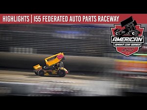ASCS | American Sprint Car Series | I55 Federated Auto Parts Raceway | Sept. 20, 2025 | HIGHLIGHTS