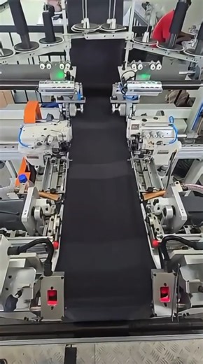 Alhamdulillah Bando-Alpha Towel Side Hemming Machine Working on Client's Place #mascotmachinery