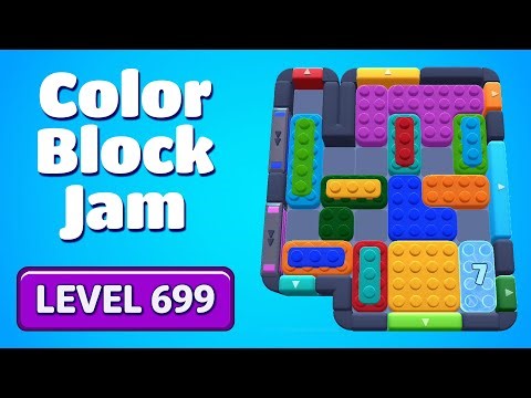 Color Block Jam Level 699 | Every Puzzle Solved! 🎯