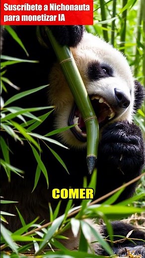 Pandas: ¿Por qué comen Bambú? 🐼