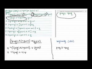 help with week 2 annotating proof with key logical equivalences