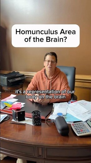 Homunculus area of the brain explained by a neurosurgeon